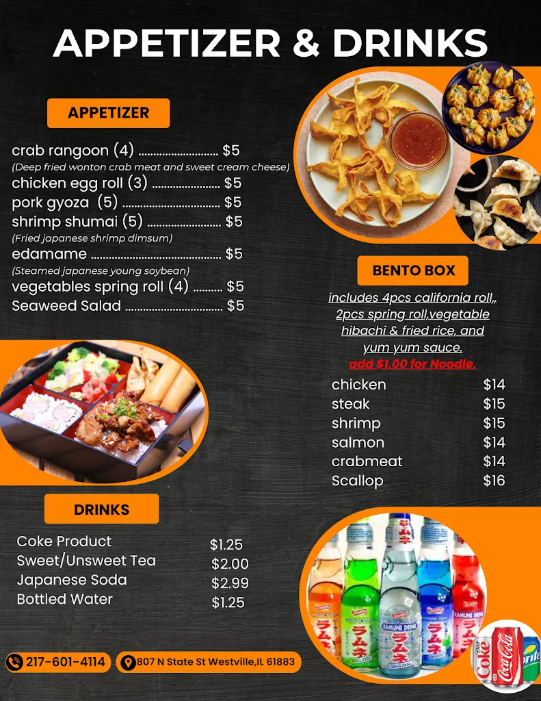 Menu_Taka Hibachi & Sushi Westville_Westville, IL_image_old_3
