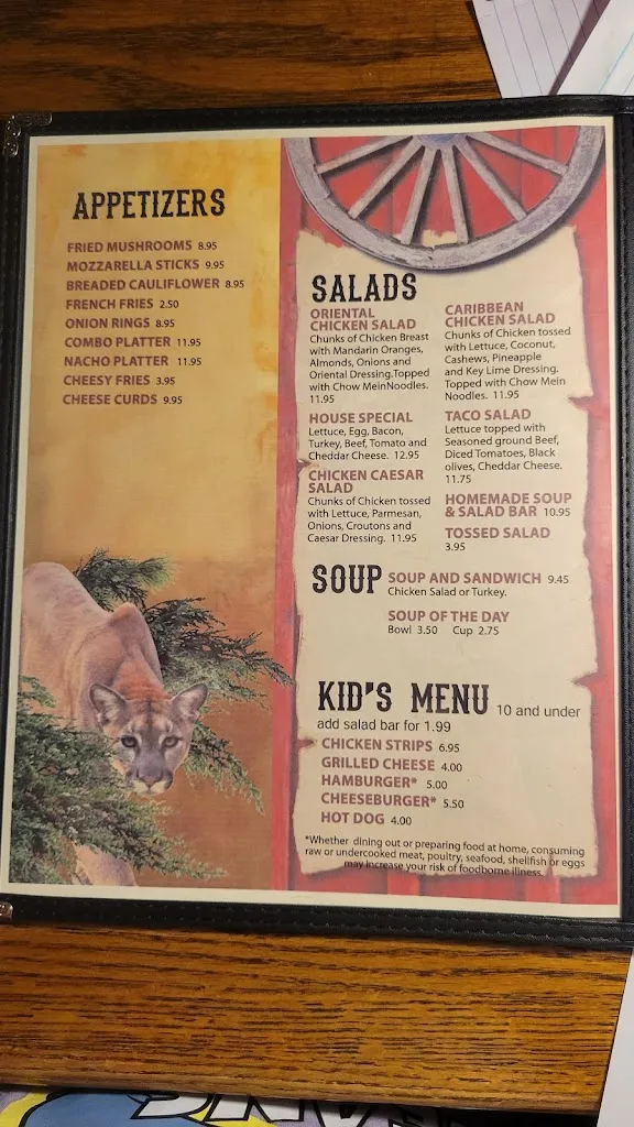 Menu_Wagon Wheel_Sterling, IL_image_old_2