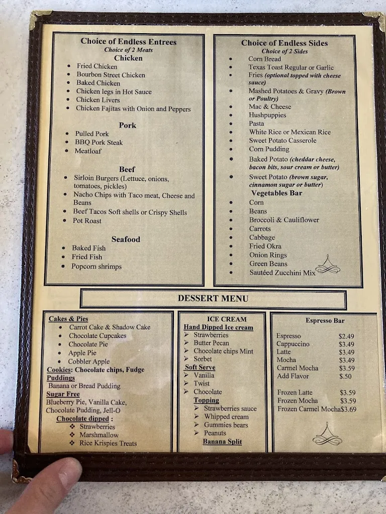Menu_Golden Corral Buffet & Grill_Joliet, IL_image_old_1