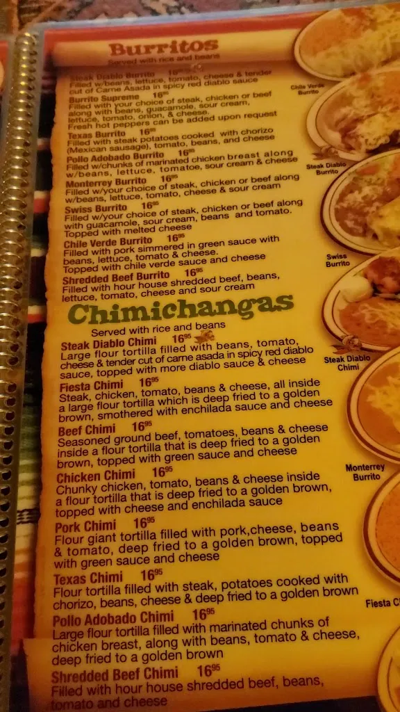 Menu_La Mex_Joliet, IL_image_old_1