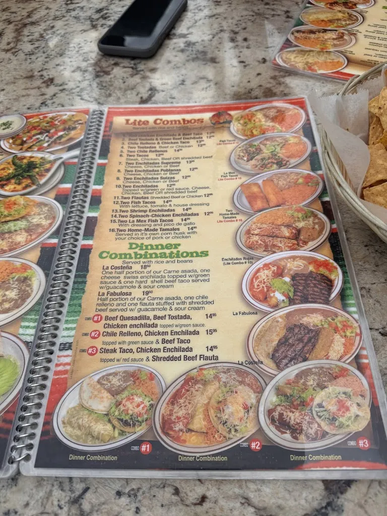 Menu_La Mex_Joliet, IL_image_old_3