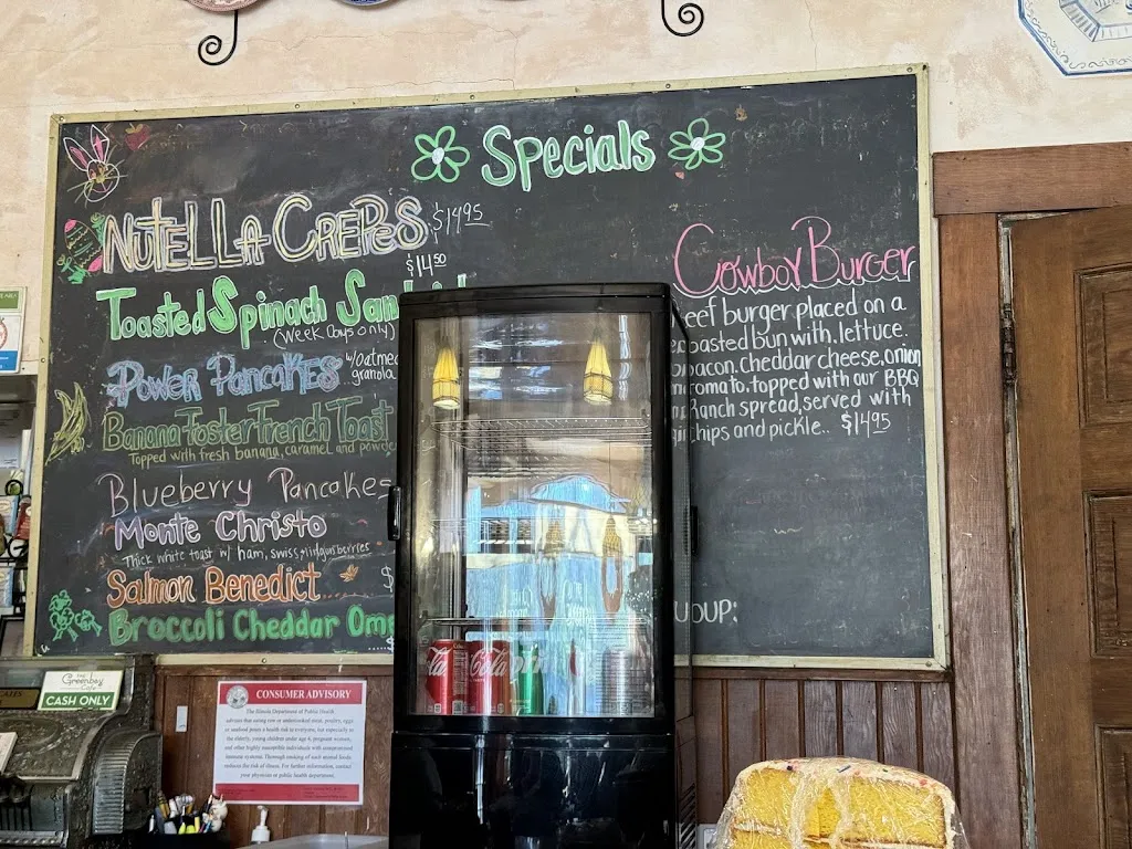 Menu_Original Greenbay Cafe_Winnetka, IL_image_old_2