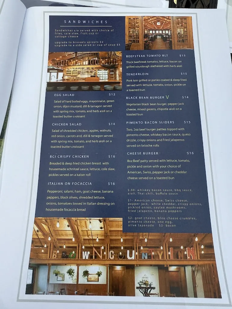Menu_Harvest Dining Room_Nashville, IN_image_old_3