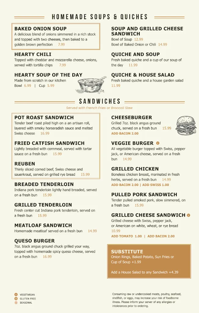 Menu_Artists Colony Inn & Restaurant_Nashville, IN_image_old_1