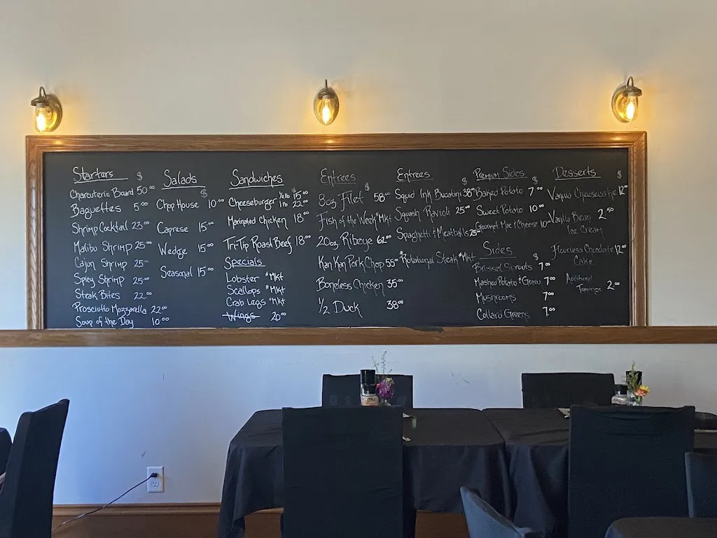 Menu_The Nashville Chop House_Nashville, IN_image_old_1