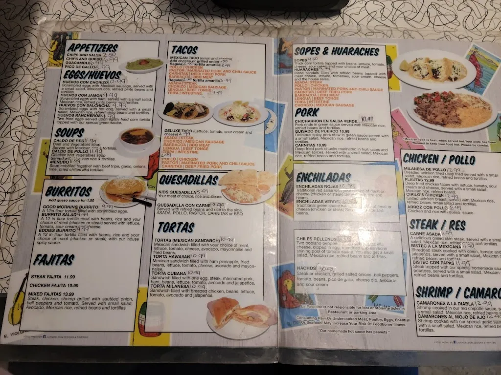 Menu_La Pasadita and Grocery Store_Charlestown, IN_image_old_3