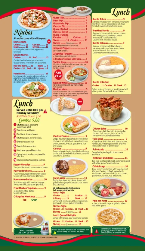 Menu_El Nopal, Floyds Knobs, IN_Floyds Knobs, IN_image_old_2