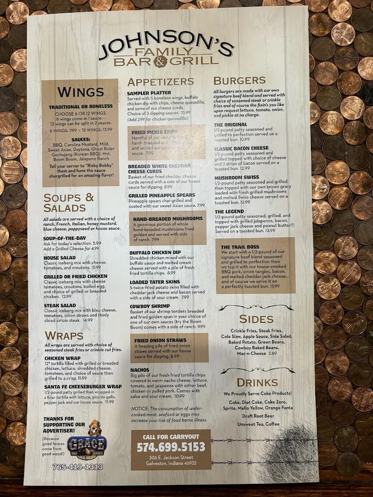 Menu_Johnson's Tavern Inc_Galveston, IN_image_old_3