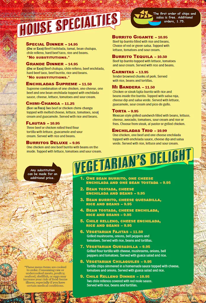 Menu_Fiesta Tapatia_Granger, IN_image_old_1