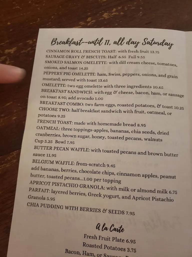 Menu_Bread Basket Cafe and Bakery_Danville, IN_image_old_2