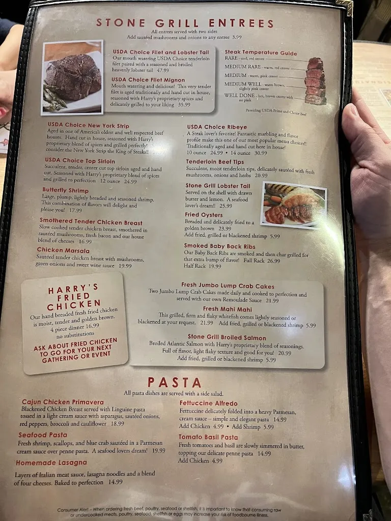 Harry's Stone Grill restaurant à Madison, IN