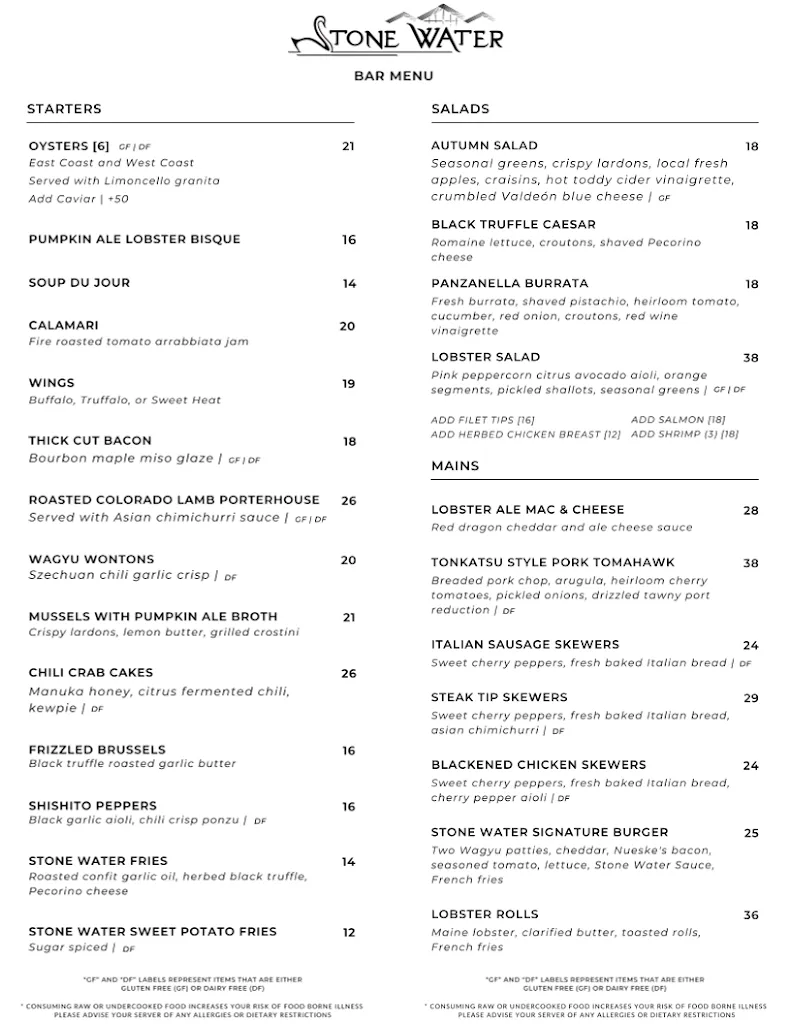 Menu_Stone Water at 3 Peaks Marina_Lake Hopatcong, NJ_image_old_2
