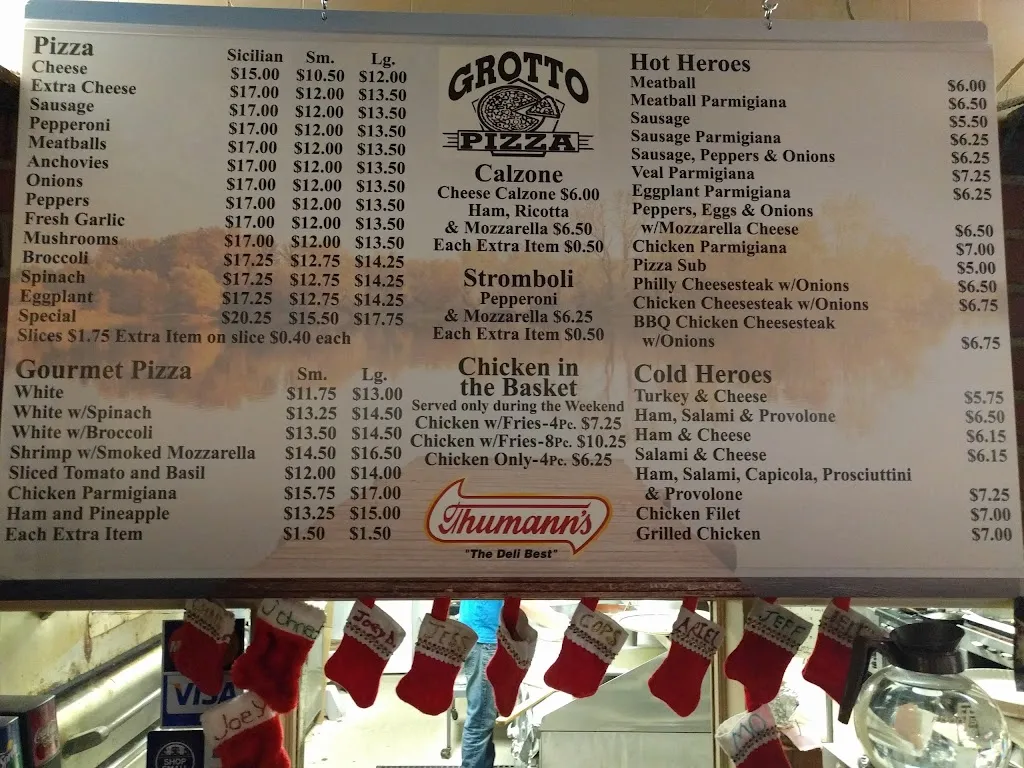 Menu_The Grotto Restaurant_Hopatcong, NJ_image_old_1
