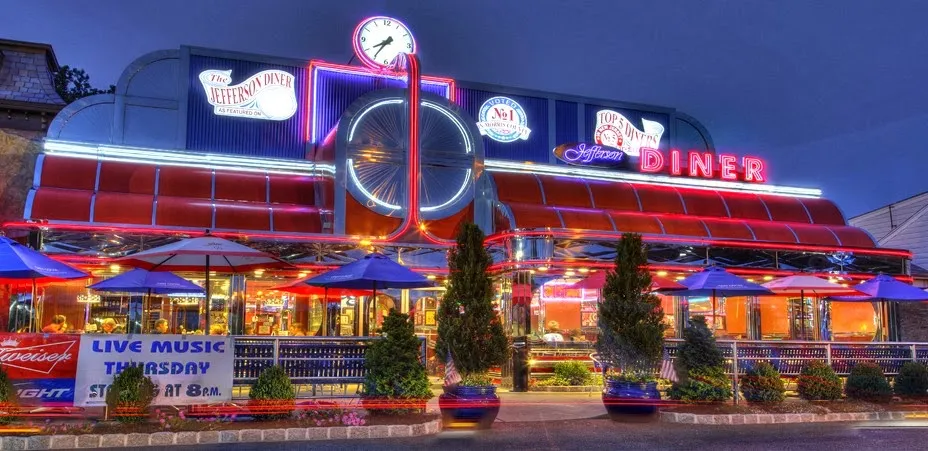 Jefferson Diner restaurante en Lake Hopatcong, NJ