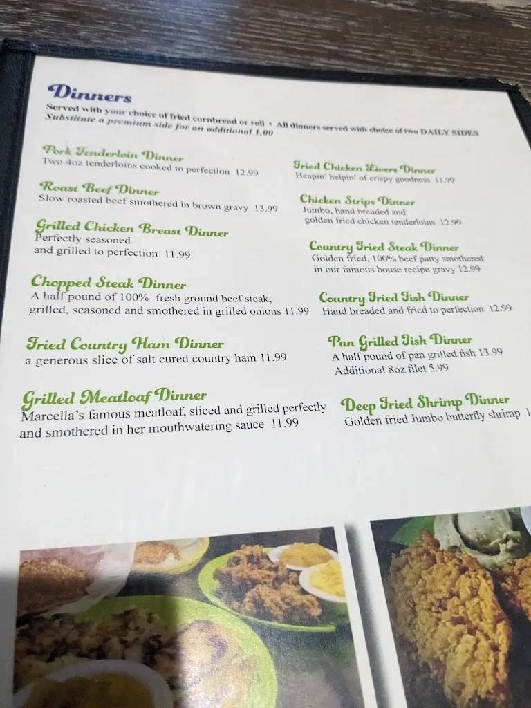 Menu_Marcella's Farm to Fork_Mt Vernon, KY_image_old_2