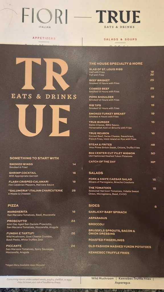 Menu_True Eats & Drinks_Munster, IN_image_old_3