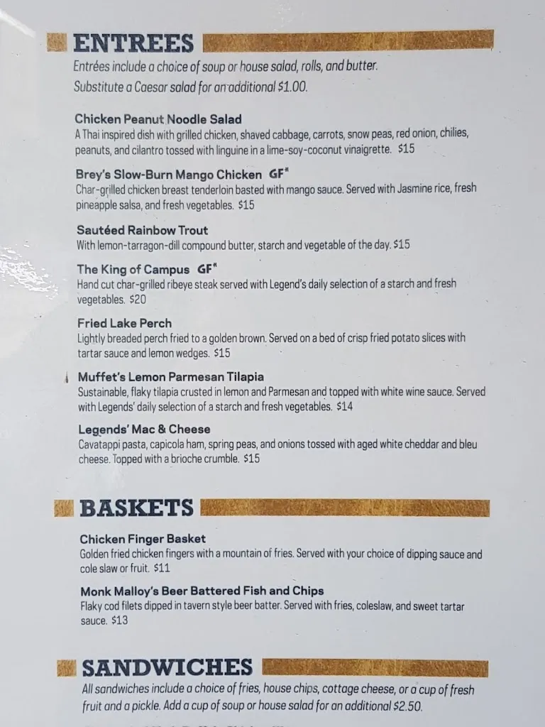 Menu_Legends_Notre Dame, IN_image_old_3