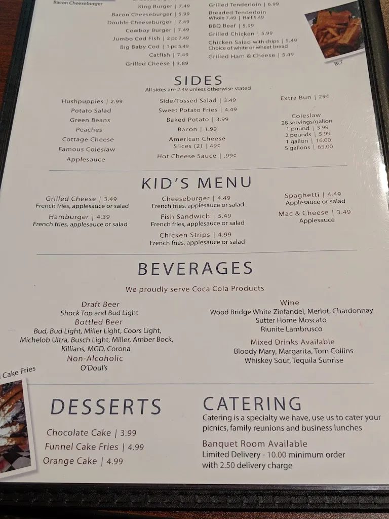 Menu_THE BUSH FAMILY RESTAURANT_Terre Haute, IN_image_old_2