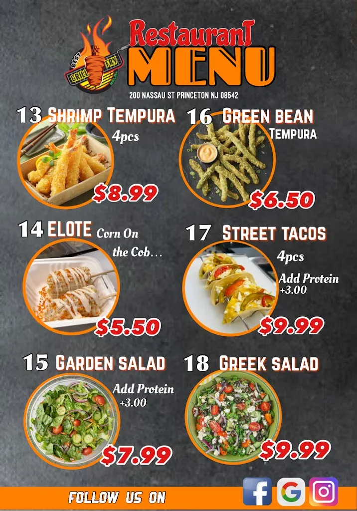 Menu_Best Grill & Fries_Princeton, NJ_image_old_1