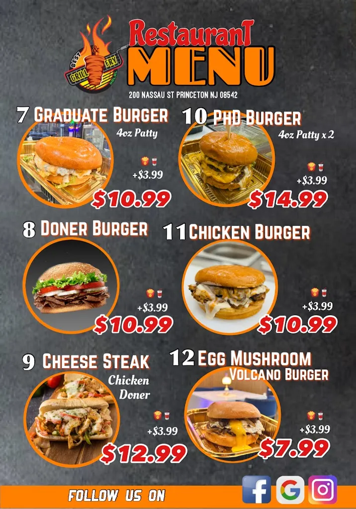 Menu_Best Grill & Fries_Princeton, NJ_image_old_2