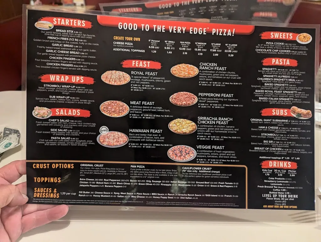 Menu_Pizza King_Winchester, IN_image_old_3