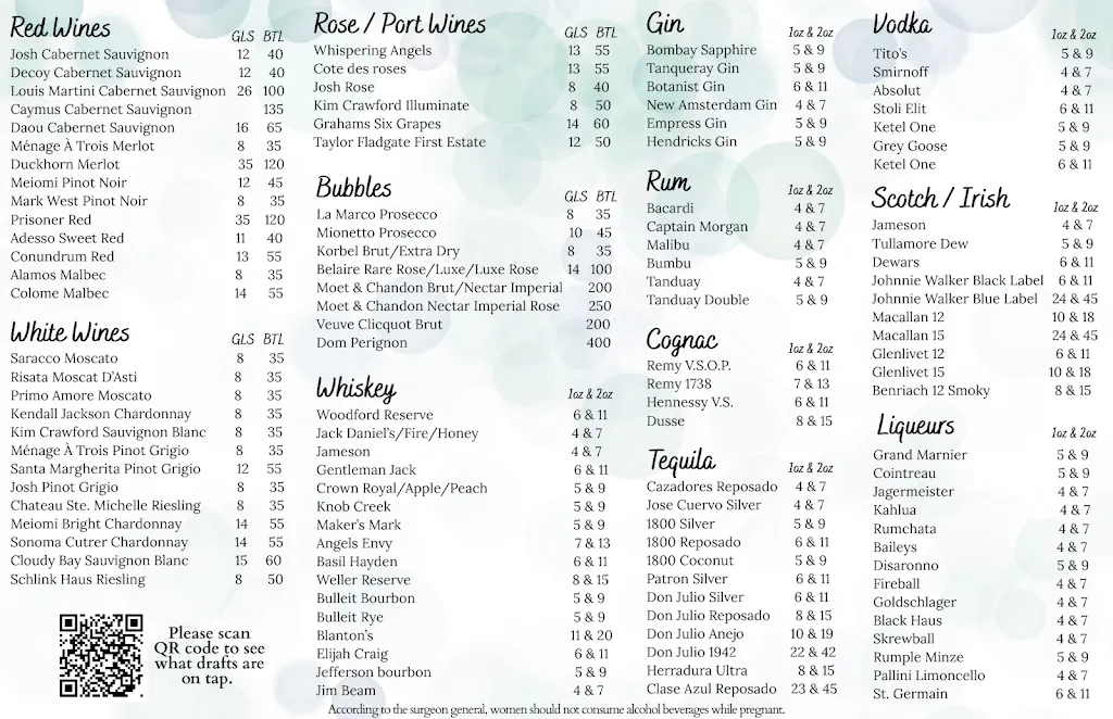 Menu_41 North Tavern_St John, IN_image_old_2