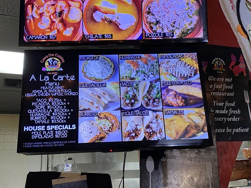 Menu_Casa De Caldos_Woodburn, OR_image_old_2