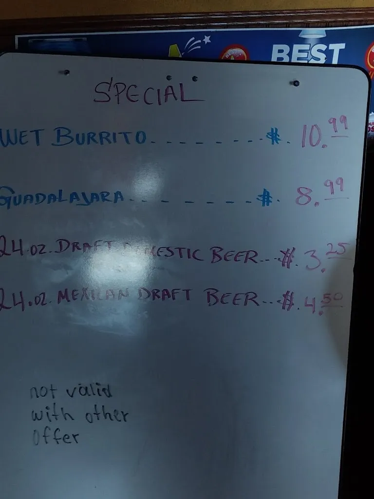 Menu_Los Aztecas_Dubuque, IA_image_old_3