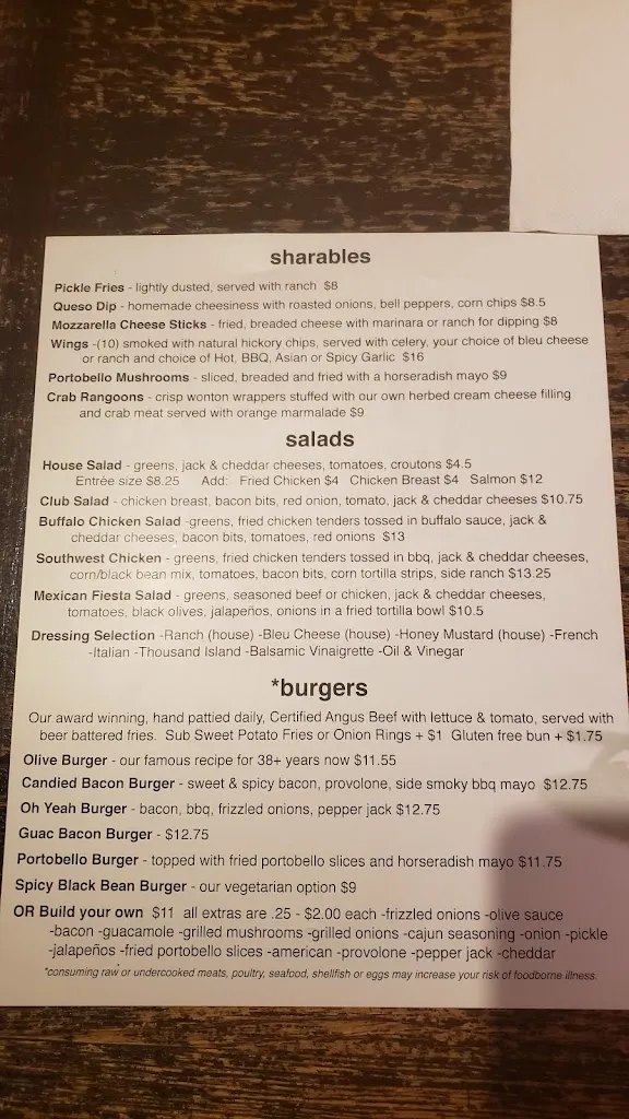 Menu_The Draft House_DeWitt, MI_image_old_3