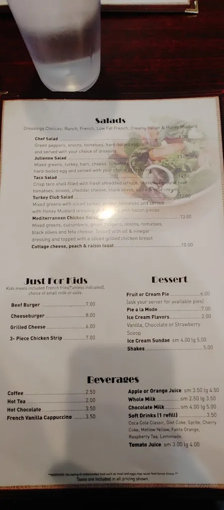 Menu_Buttermilk Cafe_Independence, IA_image_old_2
