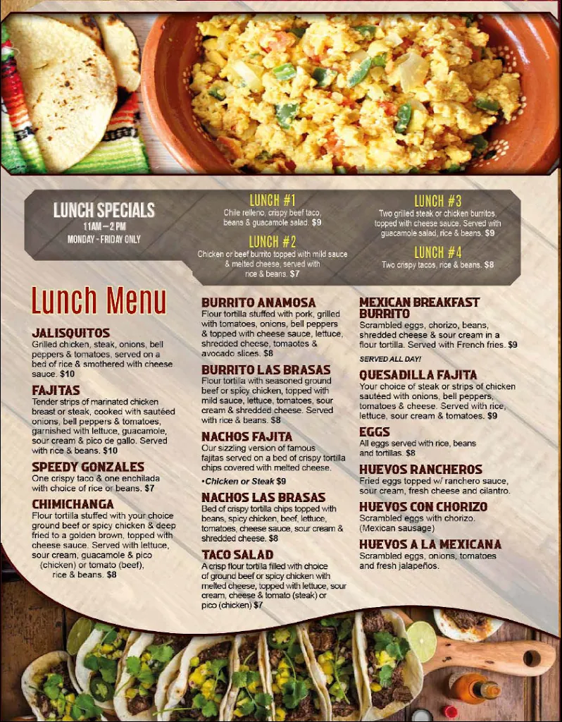 Menu_Las Brasas Restaurant_Anamosa, IA_image_old_3
