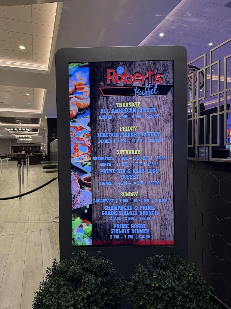 Menu_Robert's Buffet_Riverside, IA_image_old_1
