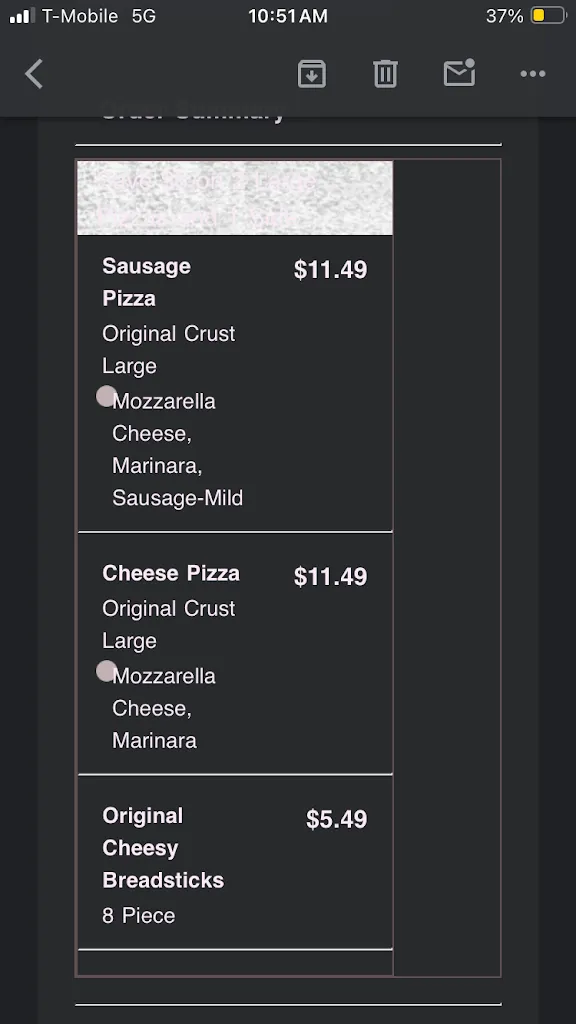Menu_Casey's_St Ansgar, IA_image_old_1