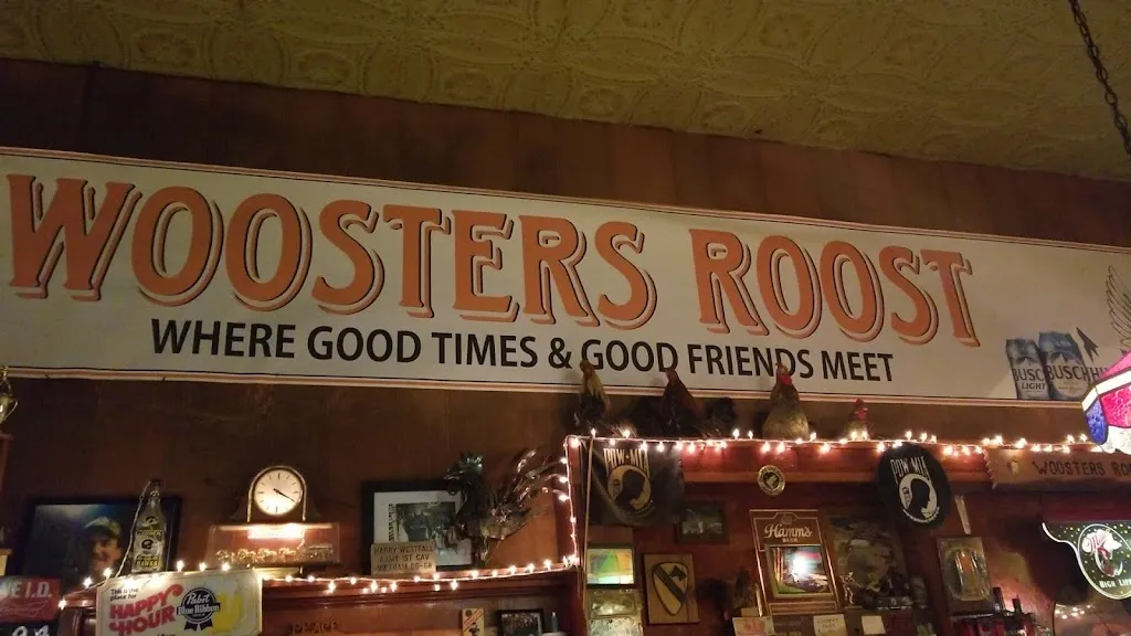 Wooster's Roost restaurant à Wapello, IA
