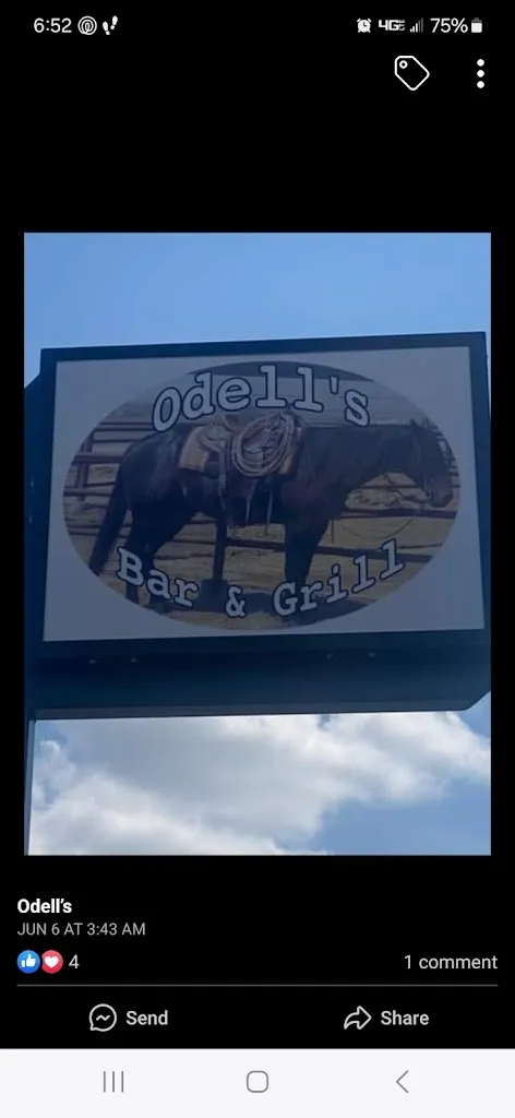 Odells Bar & Grill restaurant à Coldwater, KS