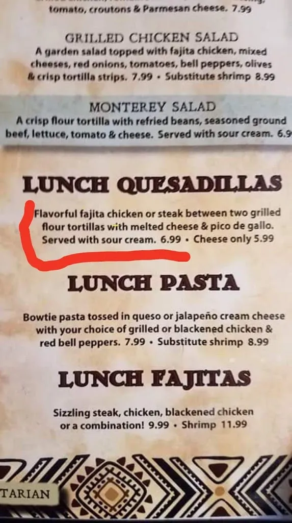Menu_Cafe Del Rio_Pittsburg, KS_image_old_1