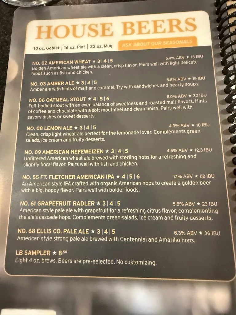 Menu_Gella's Diner and LB Brewing_Hays, KS_image_old_3