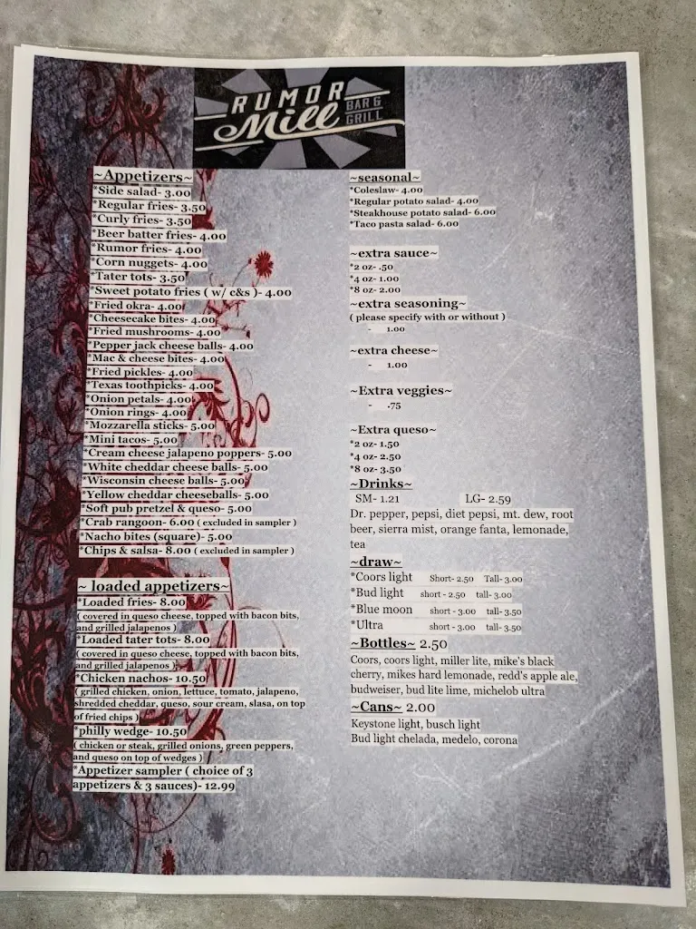 Menu_The Doghouse_Osborne, KS_image_old_2