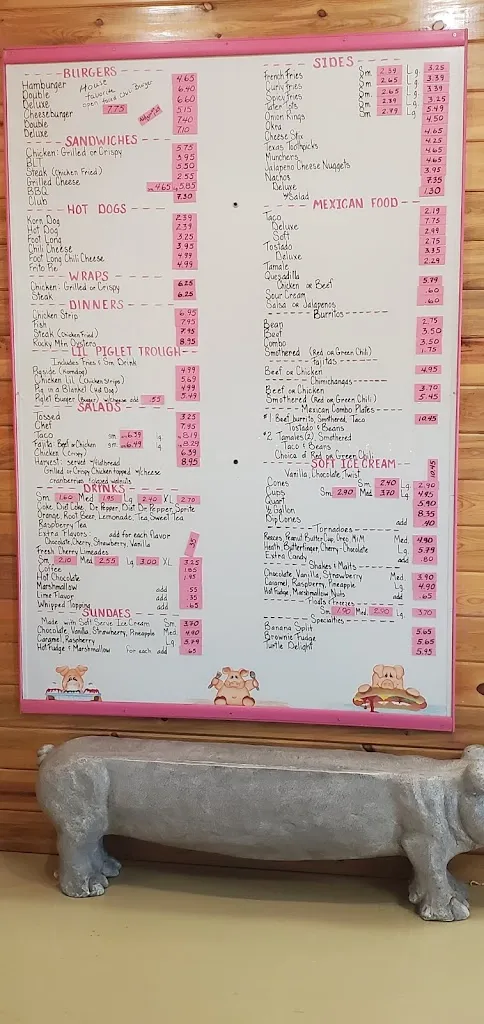 Menu_Porky's Parlor_Syracuse, KS_image_old_2