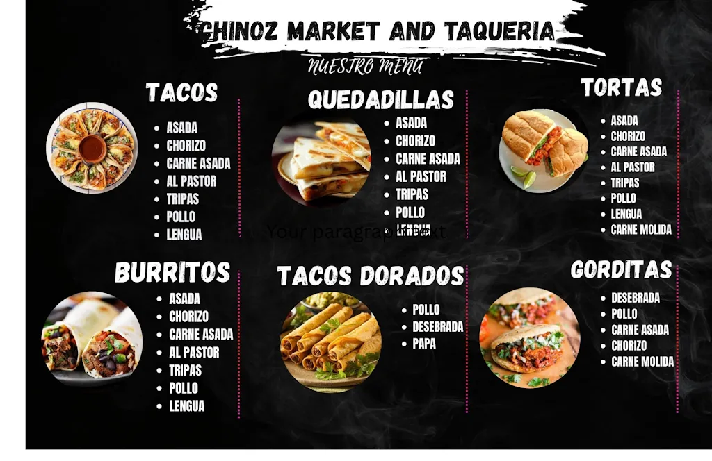 Menu_Chinoz Market And Taqueria_Leoti, KS_image_old_1