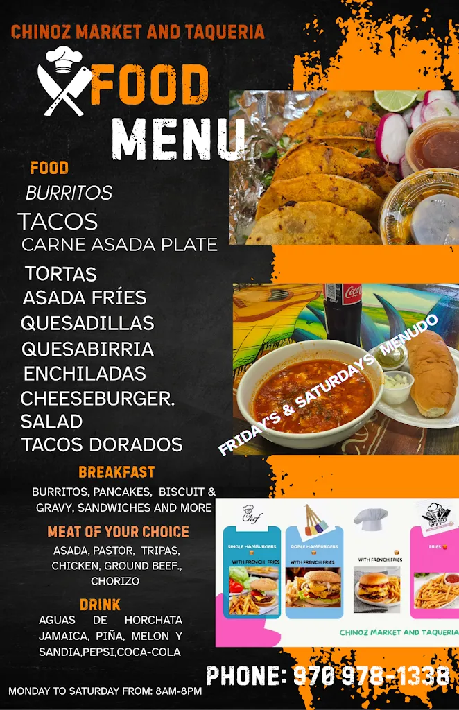 Menu_Chinoz Market And Taqueria_Leoti, KS_image_old_2