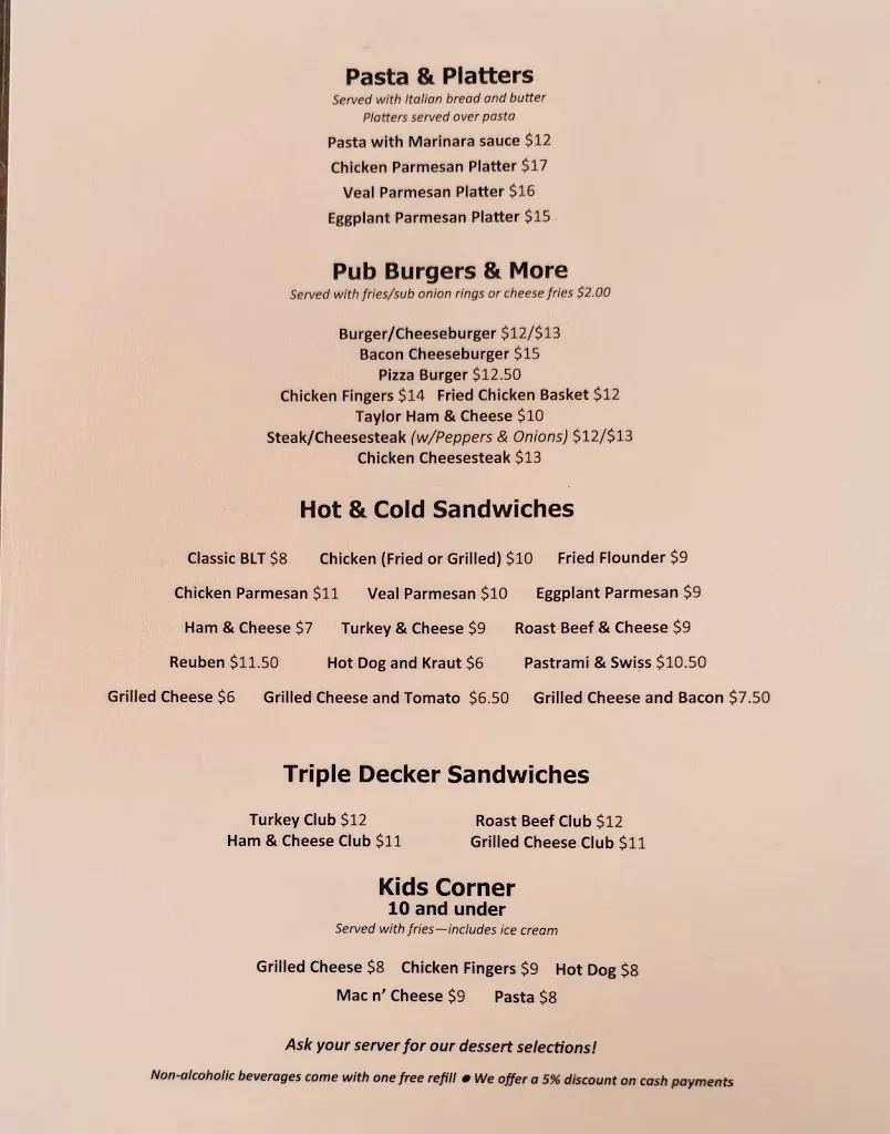 Pub 199 restaurante en Mt Arlington, NJ