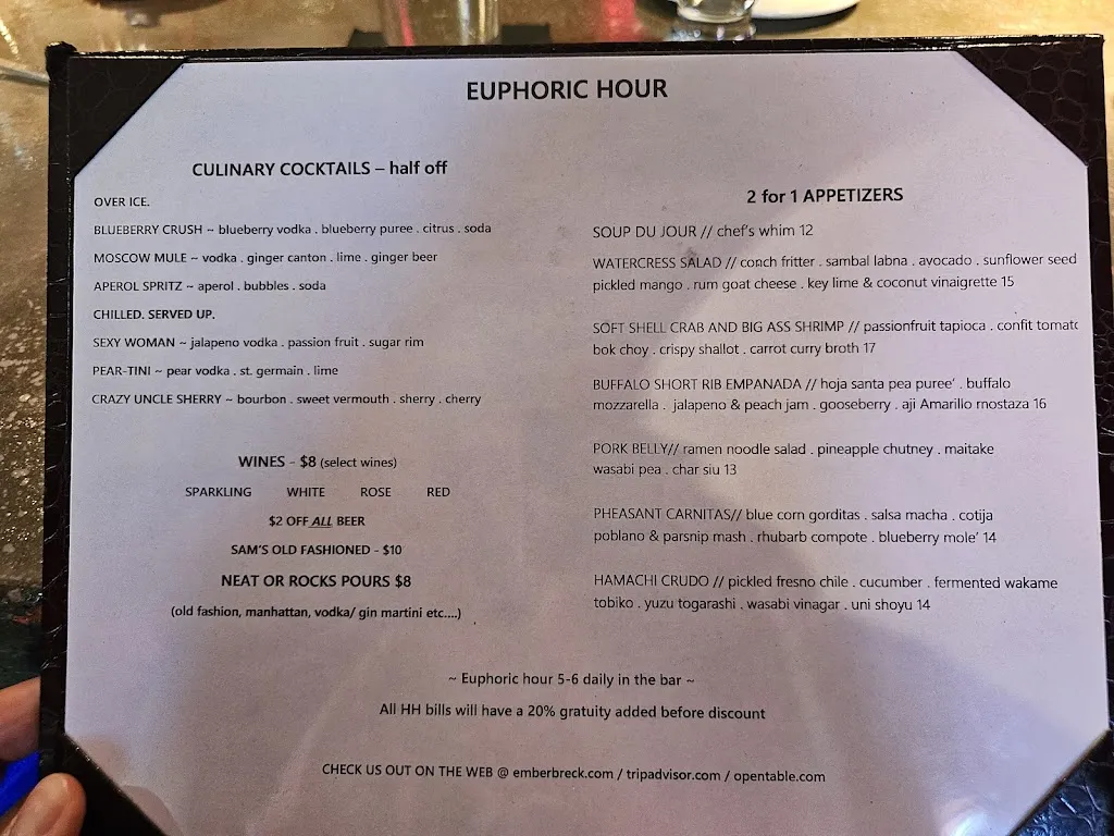 Menu_Ember_Breckenridge, CO_image_old_2