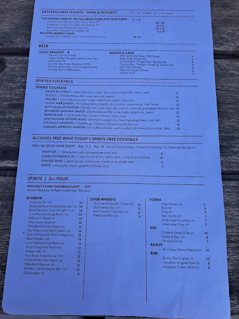 Menu_LouVino Douglass Hills Restaurant & Wine Bar_Louisville, KY_image_old_2