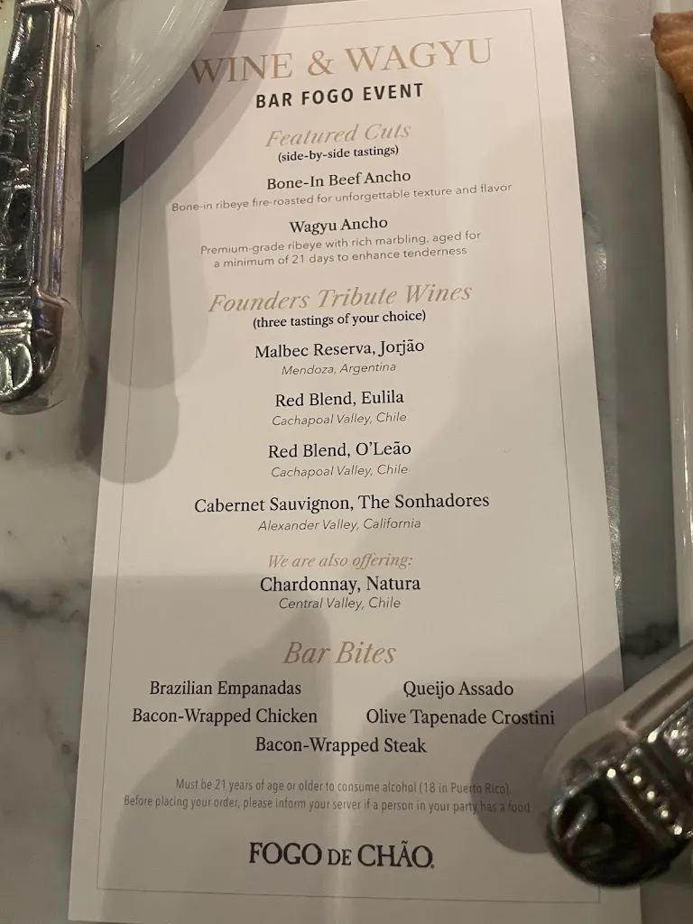 Menu_Fogo de Chão Brazilian Steakhouse_Minneapolis, MN_image_old_3