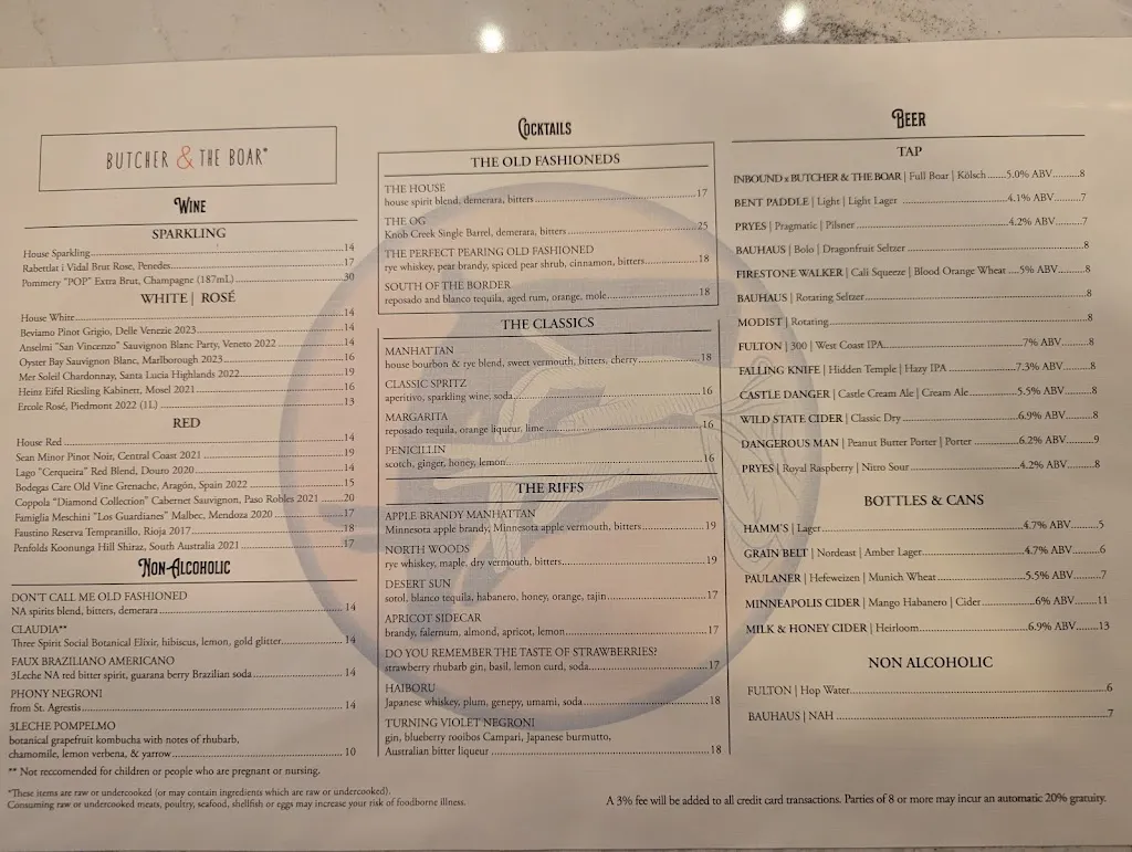 Menu_Butcher & The Boar_Minneapolis, MN_image_old_2
