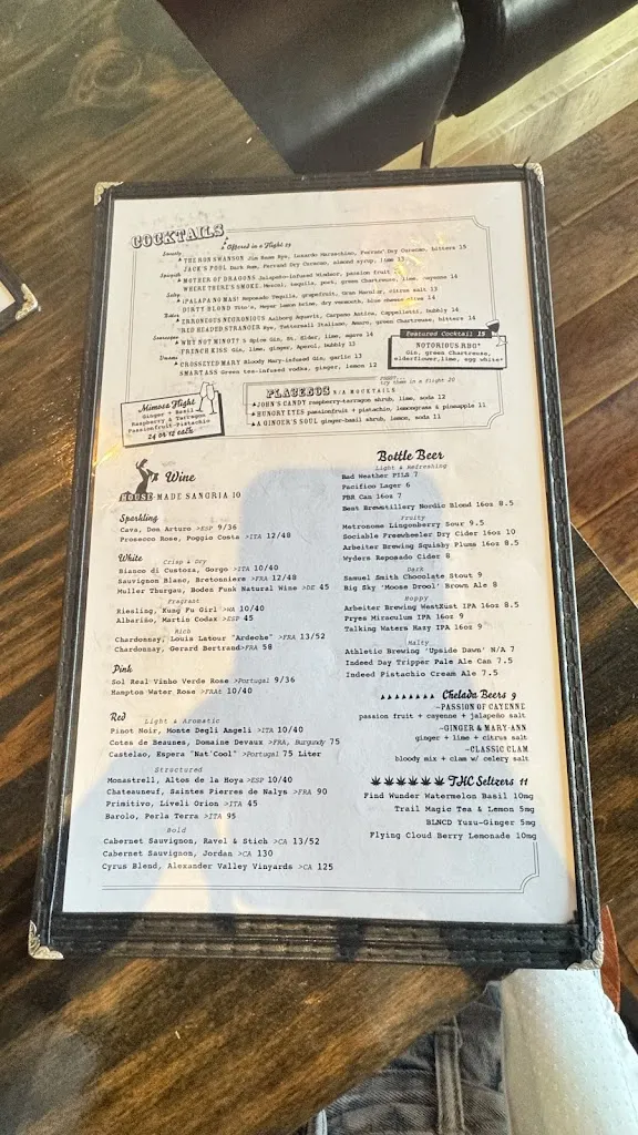 Menu_Tongue in Cheek_St Paul, MN_image_old_3