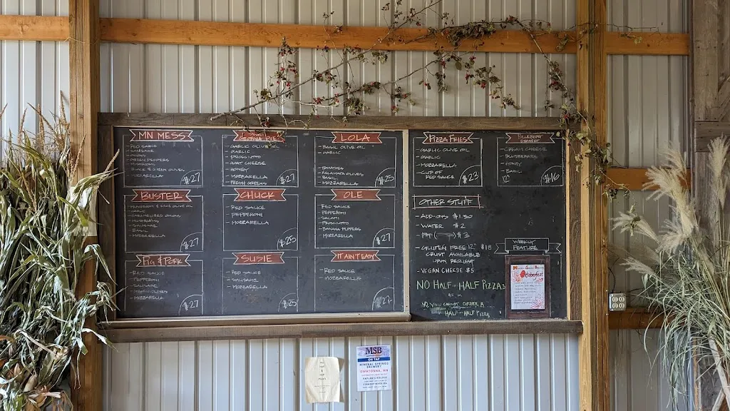 Menu_Pleasant Grove Pizza Farm_Waseca, MN_image_old_1