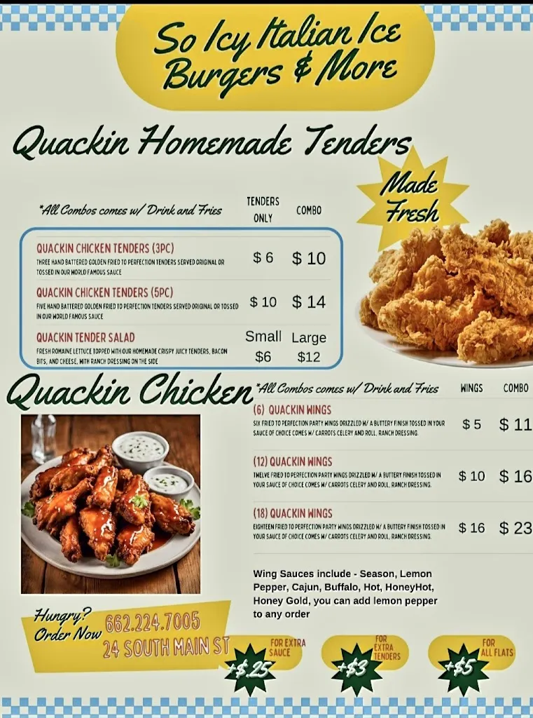 Menu_So Icy Italian Ice Burgers & More_Ashland, MS_image_old_1