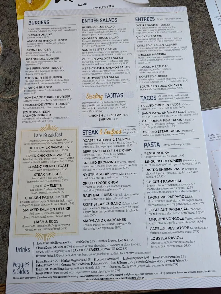 Menu_Northvale Classic Diner_Northvale, NJ_image_old_3